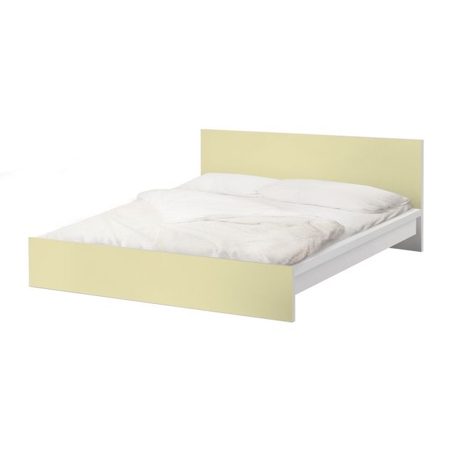 Carta adesiva per mobili IKEA - Malm Letto basso 180x200cm Colour Crème
