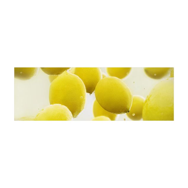 Tappeti in vinile - Limoni nell'acqua - Panorama formato orizzontale