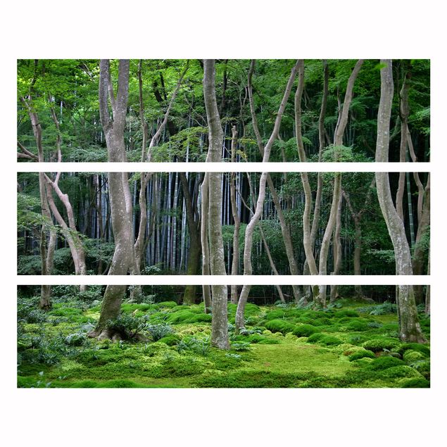 Carta adesiva per mobili IKEA - Malm Cassettiera 3xCassetti - Japanese Forest
