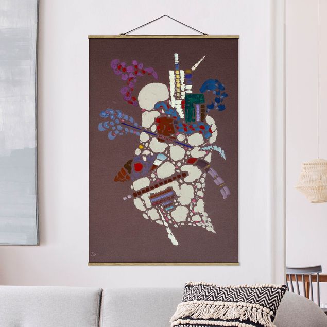 quadro astratto moderno Wassily Kandinsky - Taches Grises (Macchie grigie)