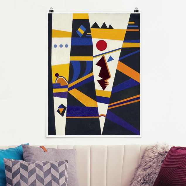 quadro astratto moderno Wassily Kandinsky - Legatura