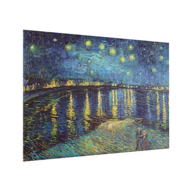 Paraschizzi in vetro - Vincent Van Gogh - Starry Night Over The Rhone