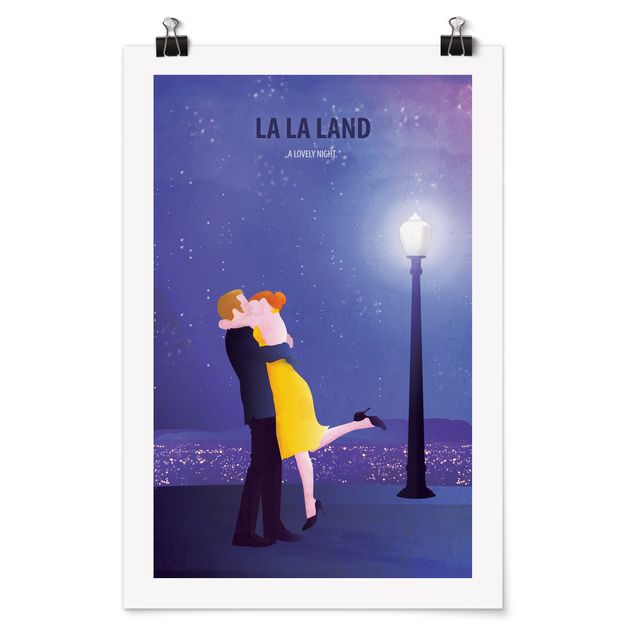 Poster - Locandina cinematografica La La Land II - Verticale 3:2