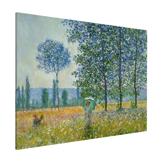 Lavagna magnetica per ufficio Claude Monet - Campi in primavera