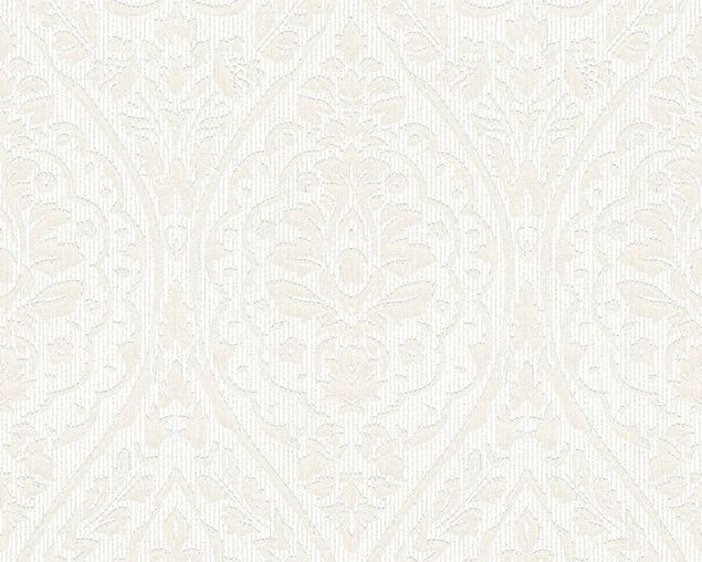 Carta da parati - Architects Paper Tessuto 2 in Crema Bianco