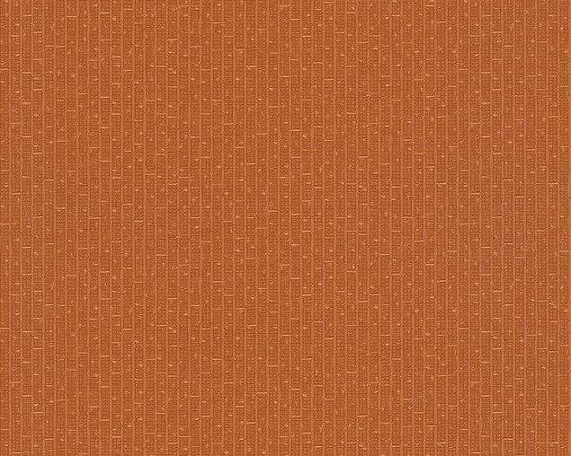 Carta da parati - Versace wallpaper Versace 2 Greek in Marrone Metalizzato Arancione
