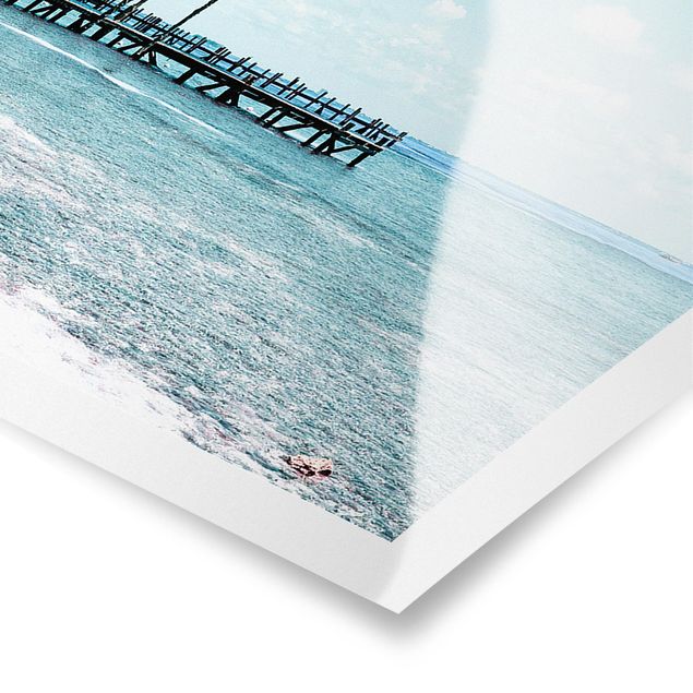 Poster - Paradise Beach Isla Mujeres - Panorama formato orizzontale