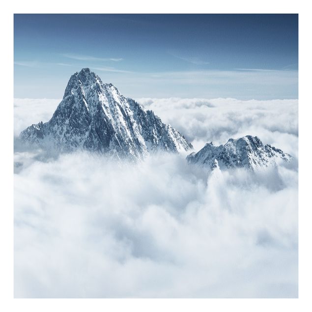 Quadro in forex - The Alps Above The Clouds - Quadrato 1:1