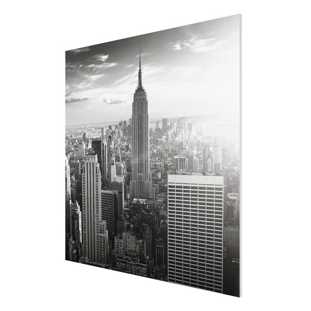 Quadro in forex - Manhattan Skyline - Quadrato 1:1
