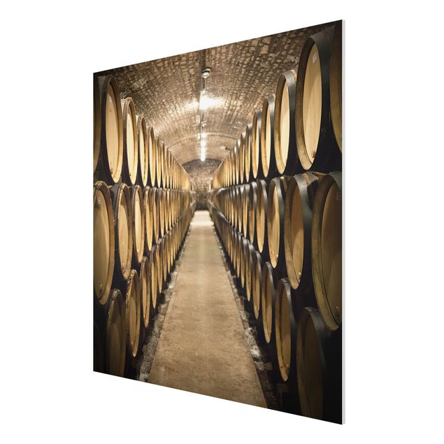 Quadro in forex - wine cellar - Quadrato 1:1