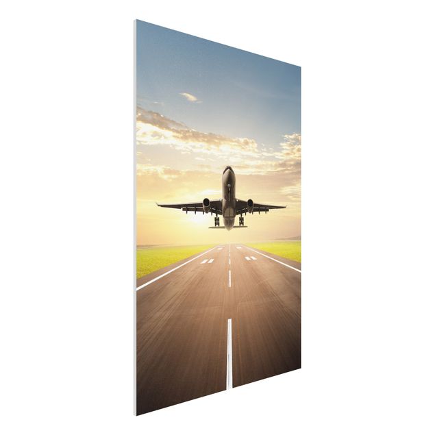 Quadro in forex - Starting Airplane - Verticale 2:3