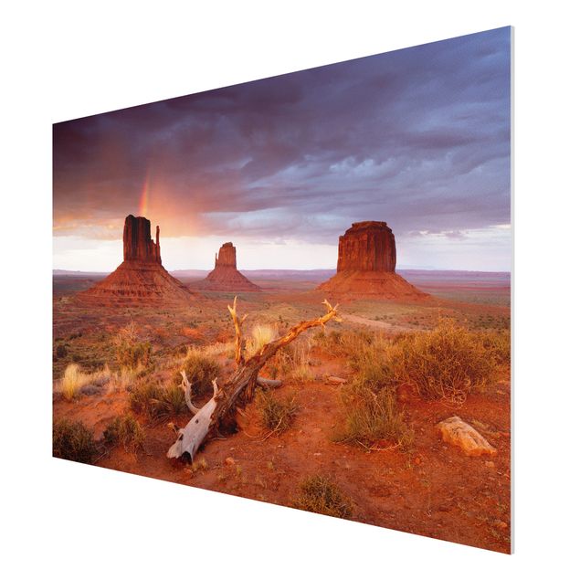 Quadro in forex - Monument Valley at sunset - Orizzontale 3:2