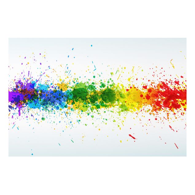 Quadro in forex - Rainbow Splatter - Orizzontale 3:2