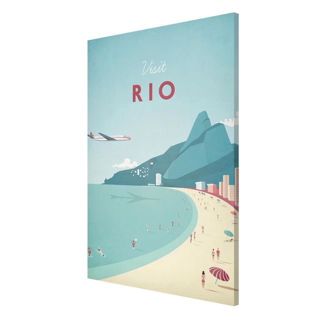 Lavagna magnetica - Poster Travel - Rio De Janeiro - Formato verticale 2:3