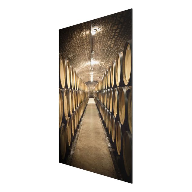Quadro in alluminio - Wine cellar