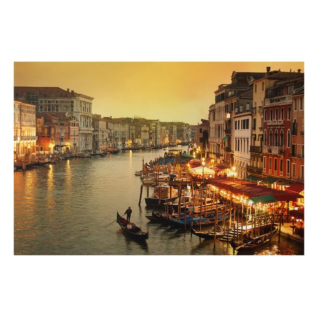 Quadro in alluminio - Grand Canal of Venice