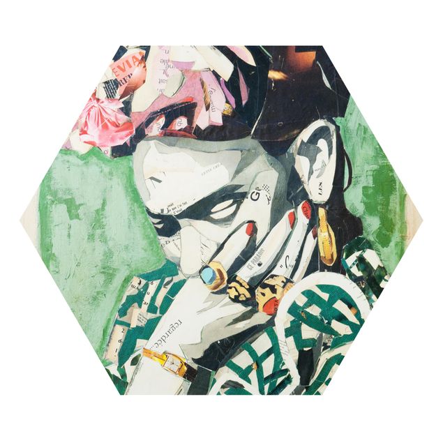 Esagono in forex - Frida Kahlo - Collage No.3