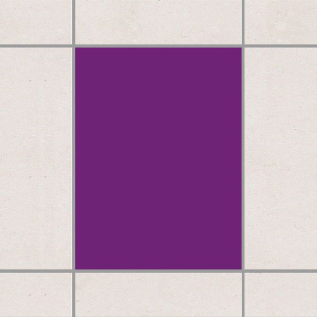 Adesivo per piastrelle - Colour Purple 20cm x 15cm