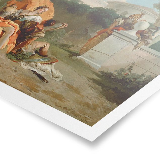 Poster - Giovanni Battista Tiepolo - Rinaldo e Armida - Orizzontale 3:4