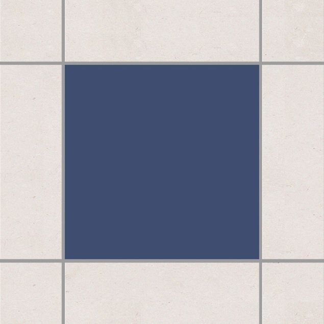 Adesivo per piastrelle - Colour Grey Blue 25cm x 20cm