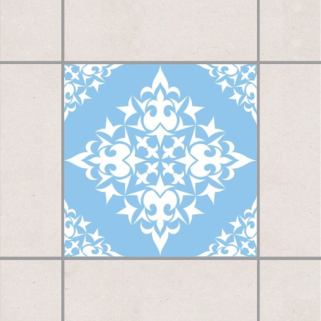Adesivo per piastrelle - Tile Pattern Light Blue 25cm x 20cm