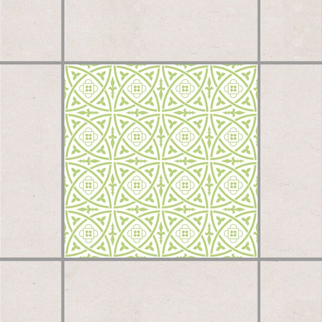 Adesivo per piastrelle - Celtic White Spring Green 25cm x 20cm