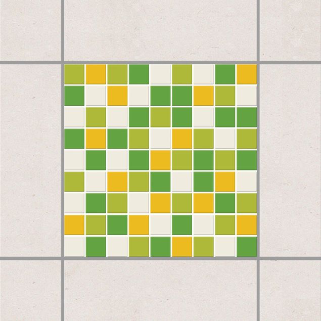 Adesivo per piastrelle - Mosaic Tiles Autumn Set 25cm x 20cm