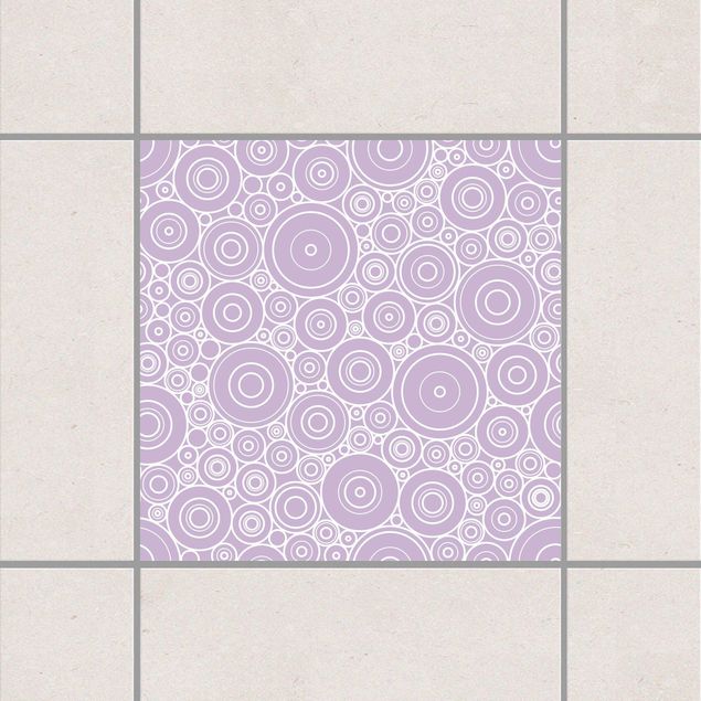 Adesivo per piastrelle - Lavender 15cm x 15cm