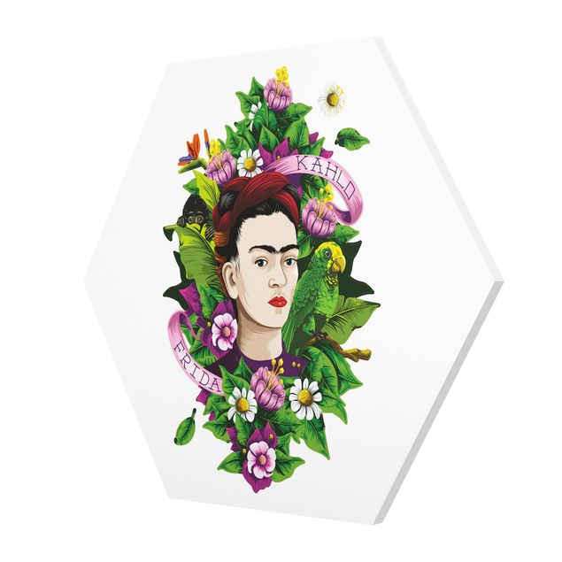 Esagono in forex - Frida Kahlo - Frida, scimmia e pappagallo
