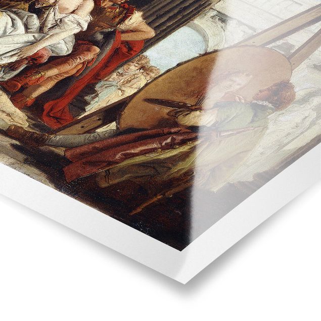 Poster - Giovanni Battista Tiepolo - Alexander The Great - Orizzontale 3:4