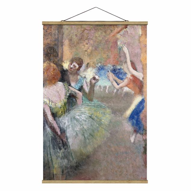 Foto su tessuto da parete con bastone - Edgar Degas - Scene Ballet - Verticale 3:2