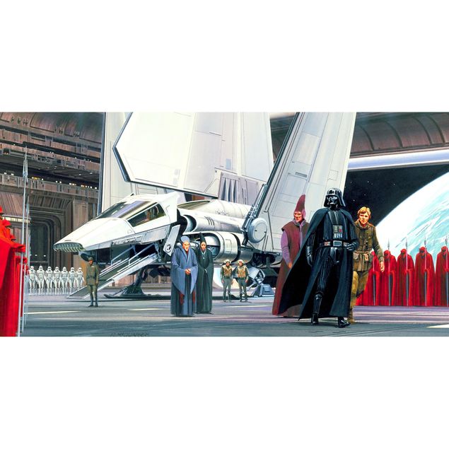 Carta da parati|Star Wars Classic RMQ Death Star Shuttle Dock