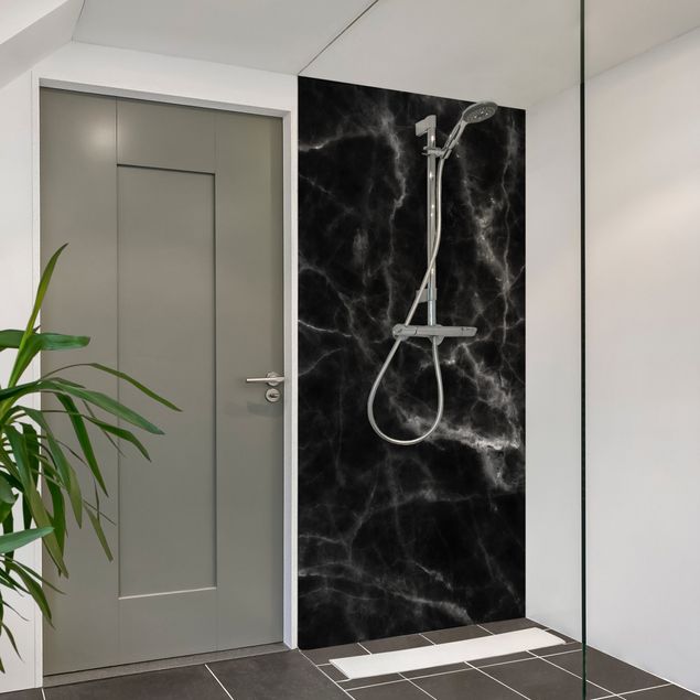 Rivestimenti per doccia nero Nero Carrara
