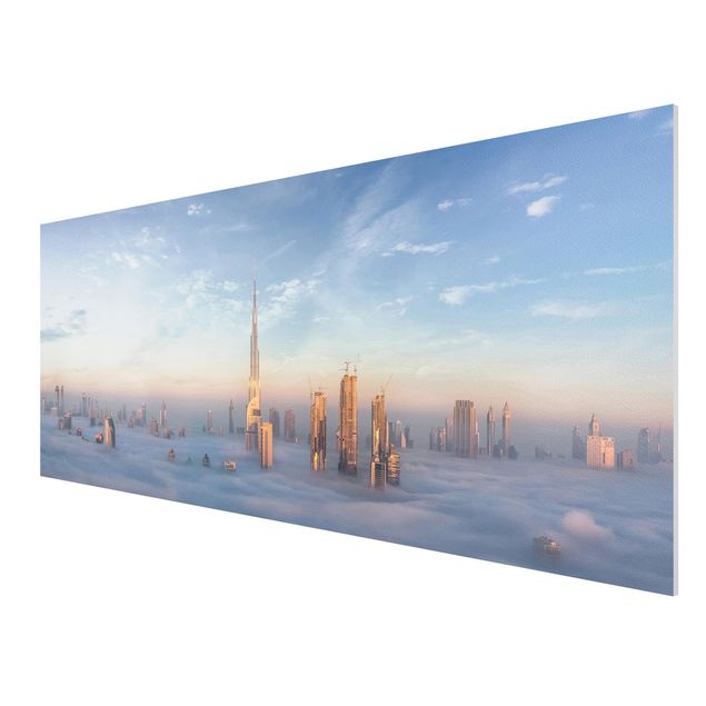Quadro in forex - Dubai Sopra Le Nuvole - Panoramico