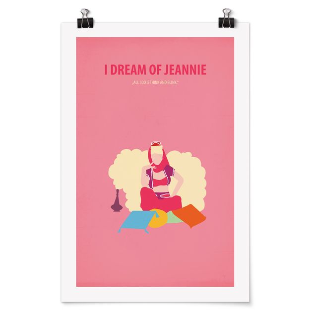 Poster - Locandina cinematografica I Dream Of Jeannie - Verticale 3:2