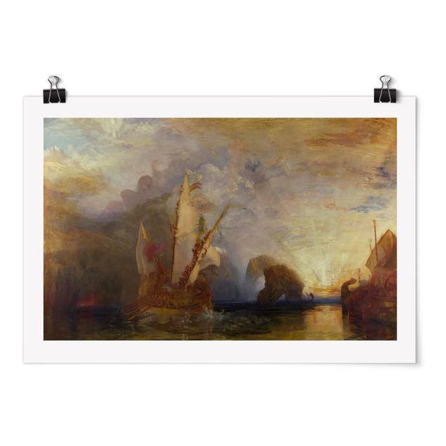 Poster - William Turner - Ulisse - Orizzontale 2:3