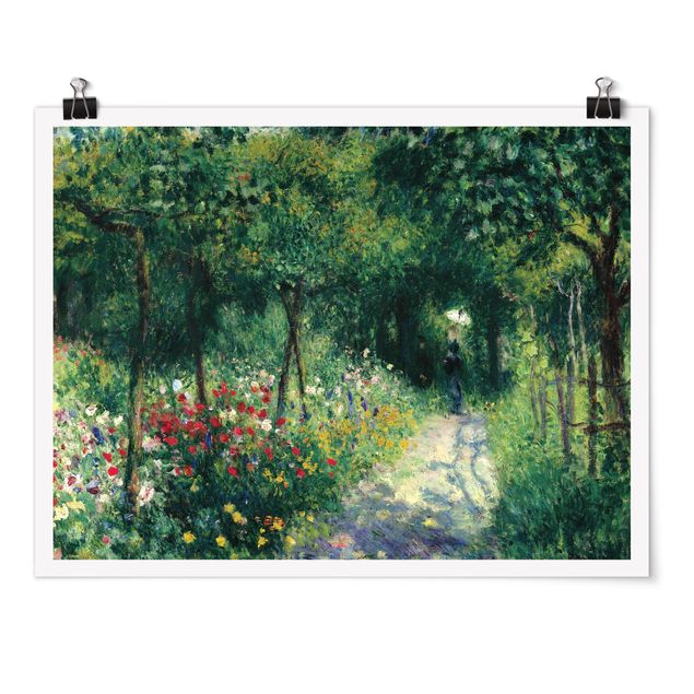 Poster - Auguste Renoir - Women In The Garden - Orizzontale 3:4