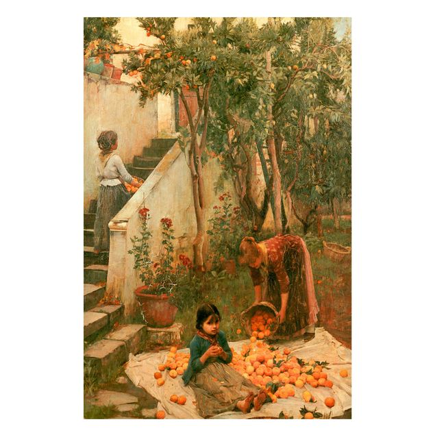 Lavagna magnetica per ufficio John William Waterhouse - I raccoglitori di arance