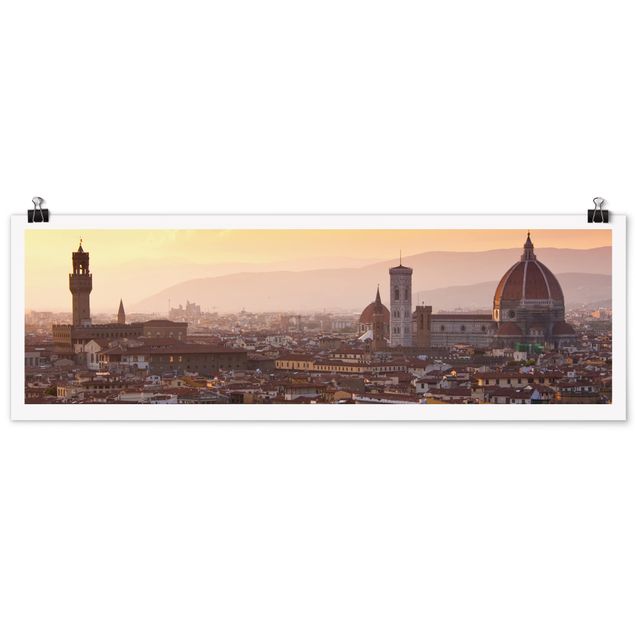 Poster - Firenze - Panorama formato orizzontale