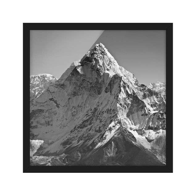 Poster con cornice - The Himalayas II - Quadrato 1:1