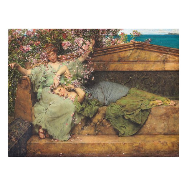 Sir Lawrence Alma-Tadema Sir Lawrence Alma-Tadema - Il giardino delle rose