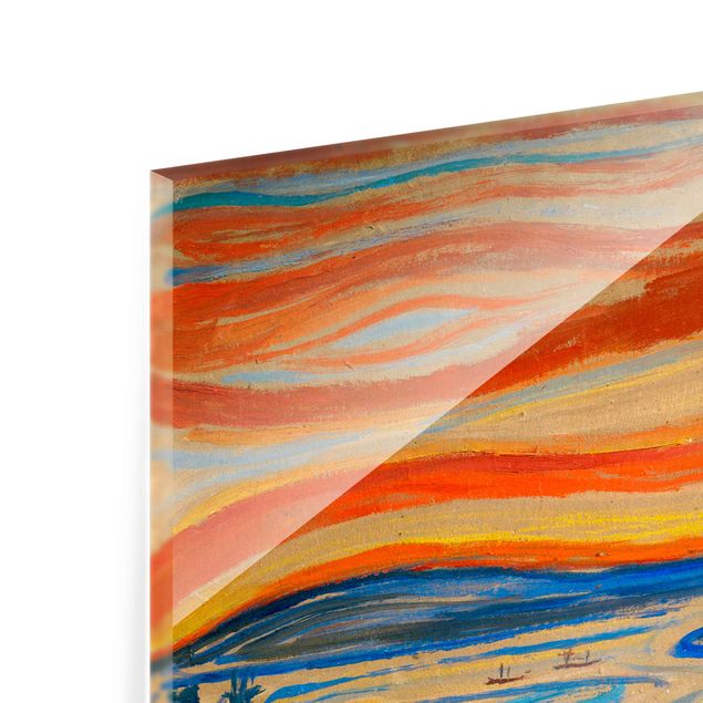 Quadro in vetro - Edvard Munch - L'urlo - Verticale 3:2