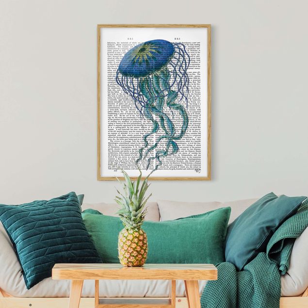 quadri con animali Lettura con animali - Medusa