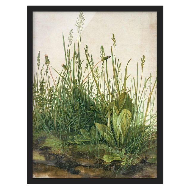Poster con cornice - Albrecht Durer - The Great Lawn - Verticale 4:3