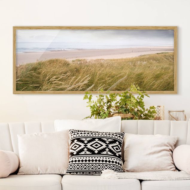 Poster con cornice - Dune Sogno - Panorama formato orizzontale