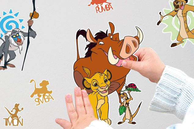 Adesivo murale per bambini  - Lion King Circle of Life