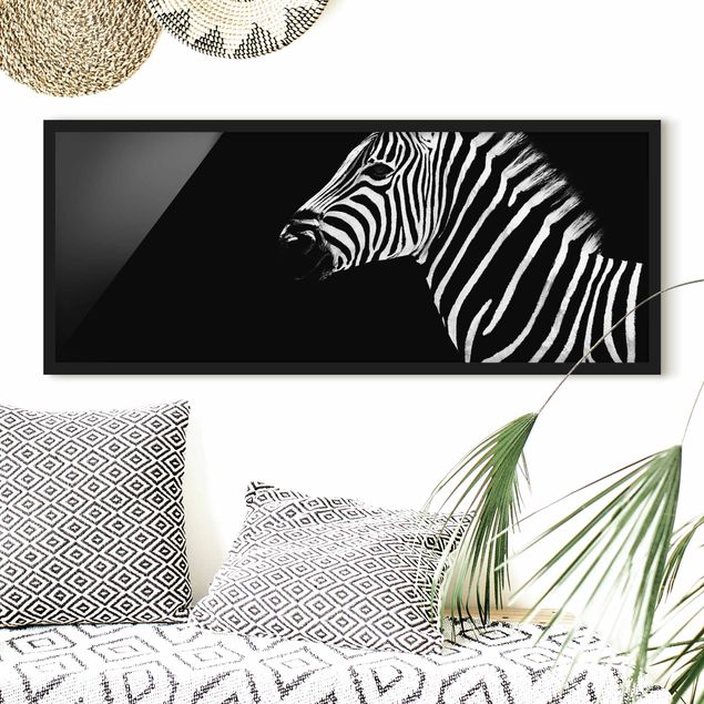 quadri con animali Zebra Safari Art