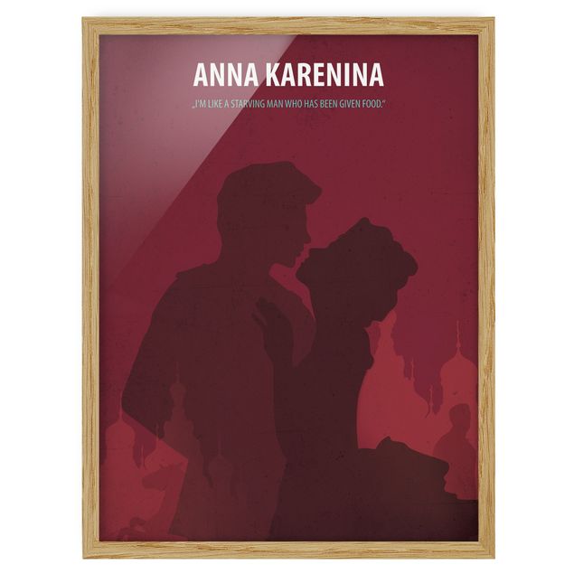 Poster con cornice - Poster del film Anna Karenina - Verticale 4:3