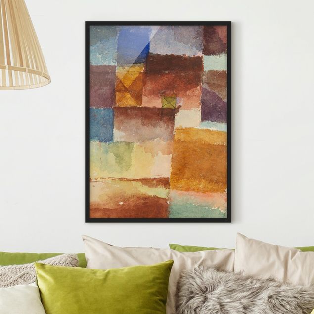 quadro astratto Paul Klee - Nella terra desolata