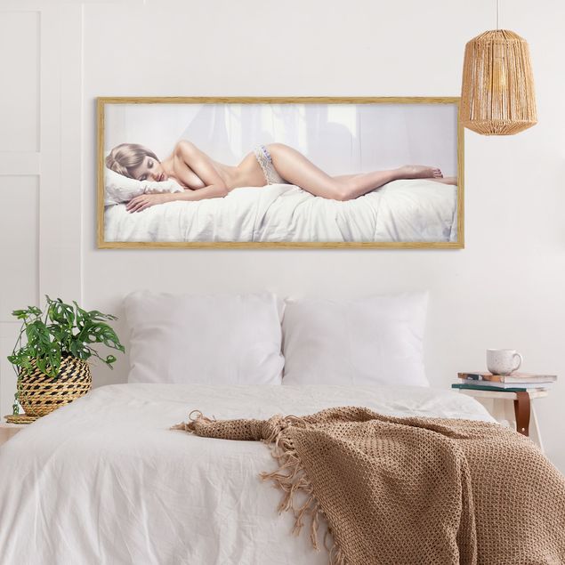 Poster con cornice - Sleeping Beauty - Panorama formato orizzontale